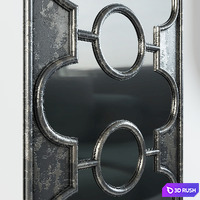 Wall mirror DIALMA BROWN MOBILI DB002744 3D Model Vray