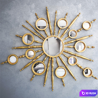 Mirror Apollo 3D Model Vray