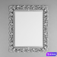 Floor mirror Spini 19560 3D Model Vray