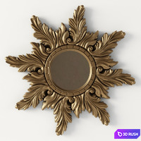 Sun mirror 3D Model Vray