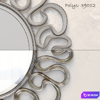 Mirror Aeneas 3D Model Vray