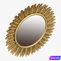 Mirror Barclay 3D Model Vray