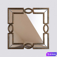 Contemporary Syracuse Mirror 3D Model Corona