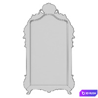 Mis en demeure - Maillot ebene mirror 3D Model Vray