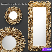 Seaside Mirror by Creative Co-Op 3D Model Vray