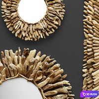Seaside Mirror by Creative Co-Op 3D Model Vray