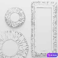 Seaside Mirror by Creative Co-Op 3D Model Vray