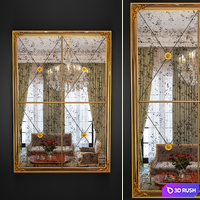 Mirror 3D Model Vray