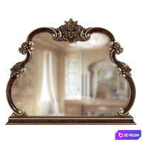 Table mirror 3D Model Corona