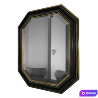 Mirror Eichholtz Uxbridge 3D Model Vray