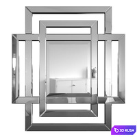 Mirror of Eichholtz Mortimer 3D Model Vray