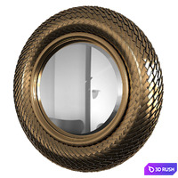 Mirror of Eichholtz Laurel 3D Model Vray