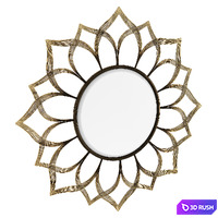 Uttermost Mirror Imani 3D Model Corona