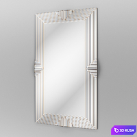 Manhattan Mirror Tall 3D Model Vray, Corona