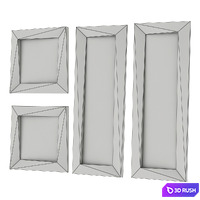 Mirror EICHHOLTZ Mirror Rivoli 3D Model Vray