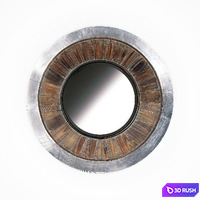 Mirror on wall 58 3D Model Vray
