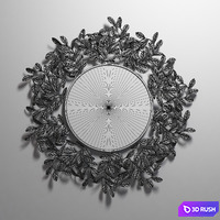 Dantone mirror metal 3D Model Vray, Corona