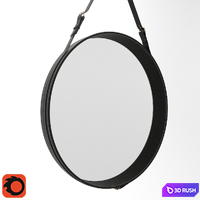 Adnet Mirror 70 3D Model Corona