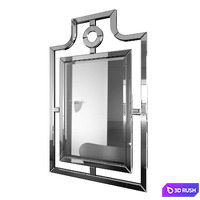 Colombo Mirror 3D Model Vray