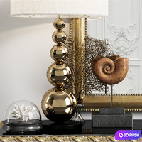 Tosconova SP 150 mirror 3D Model Vray