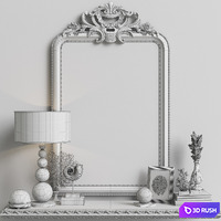 Tosconova SP 150 mirror 3D Model Vray