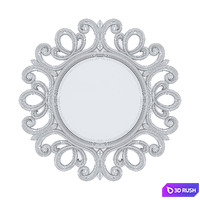 Round Mirror by FAL 3 3D Model Vray