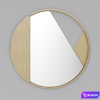 Revolution Wall Mirror 3D Model