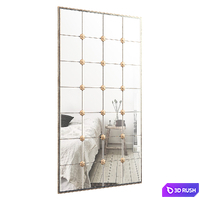 Antique Mirror - Eichholtz Cedar 110692 3D Model Vray