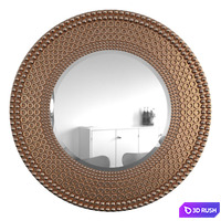 Mirror of Tondo 3D Model Vray