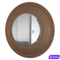 Mirror of Tondo 3D Model Vray