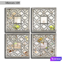 Mirror 109 3D Model Vray