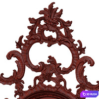 Roberto Giovannini mirror art 834 3D Model Vray