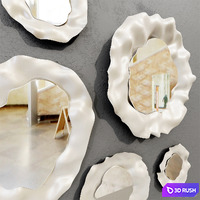 Karpa Nenufar Wall Decor 3D Model Vray, Corona