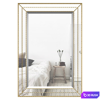 Willacoochee Traditional Beveled Accent Mirror GRYL4520 3D Model Vray