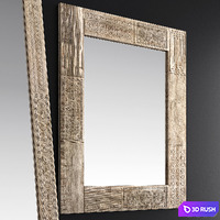 Pare series mirrors from Kare 3D Model Corona