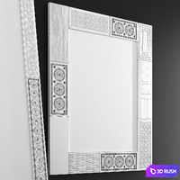 Pare series mirrors from Kare 3D Model Corona