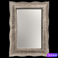 Samira Gaia Mobili Mirror (Silver, Gold) 3D Model