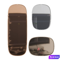 Framed mirror 3D Model Corona