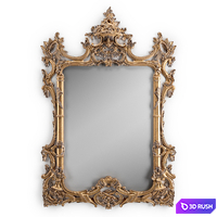 Chippendale style mirror 3D Model Corona