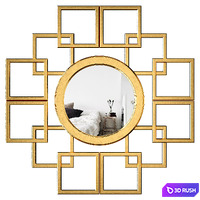 Aurelia Wall Mirror XPM1829 3D Model Vray