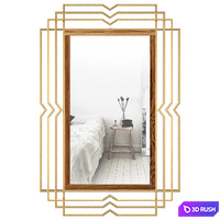 Downer Accent Mirror W000401910 3D Model Vray