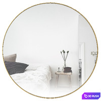 Champagne Mirror 120 cm TY982-1 3D Model Vray