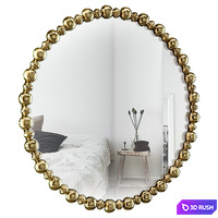Weintraub Modern and Contemporary Accent Mirror W001387588 3D Model Vray