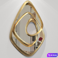 Cyrillic mirror Christopher Guy 3D Model Vray