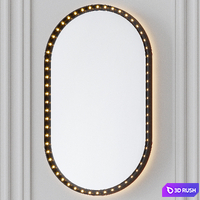 Le Deun Luminaires Vanity Oval - Wall Mirror 3D Model