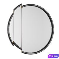 LEE BROOM - SPLIT MIRROR ROUND 3D Model Vray