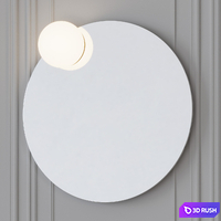 Estiluz CIRC - Mirror 3D Model Vray, Corona