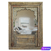 Antique Rajasthan Balcony Mirror 3D Model Vray