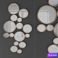 Mirror 01 3D Model Vray