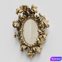 Roberto Giovannini Mirror 1152 Lowpoly 3D Model Corona